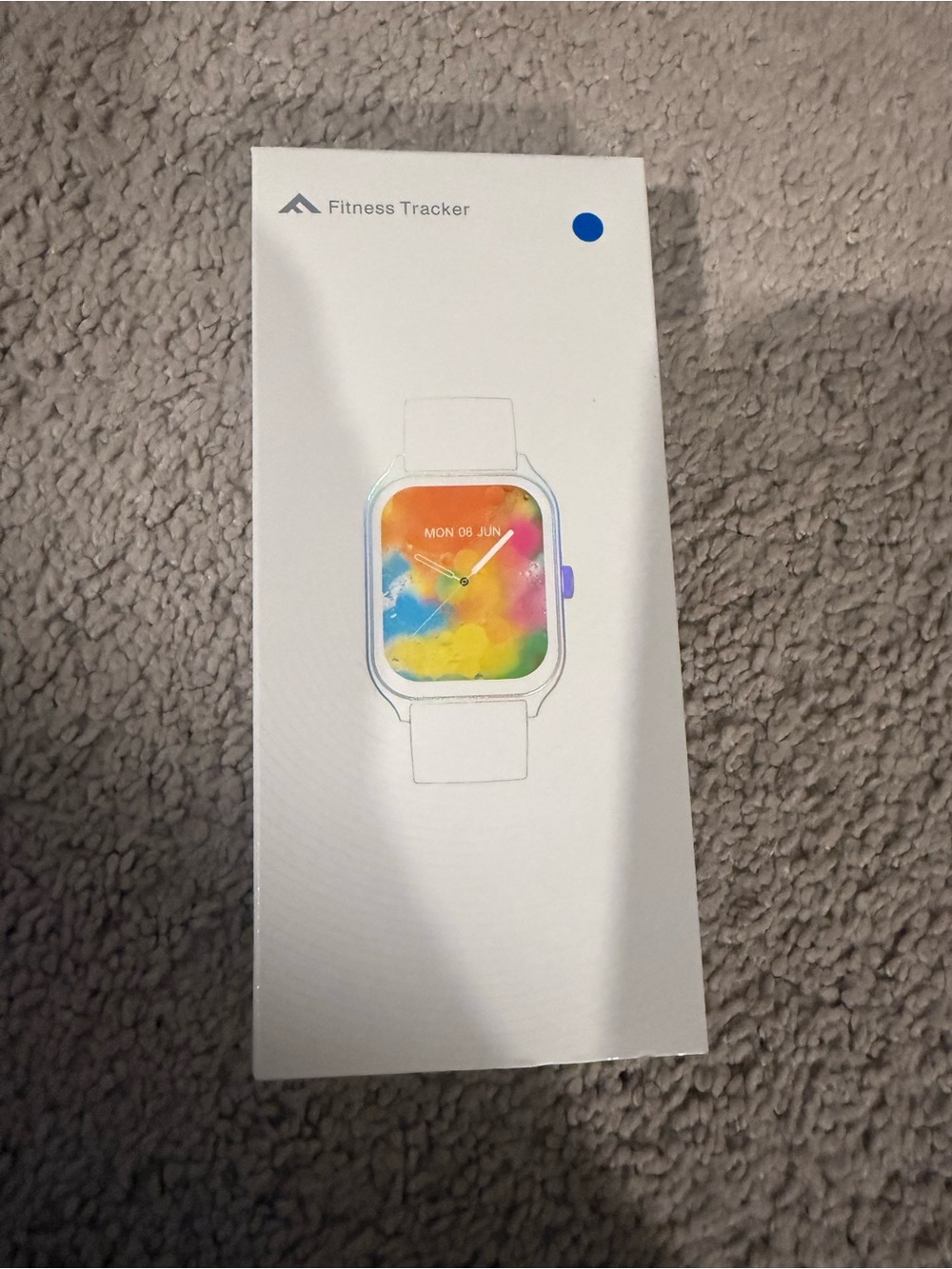 Fitness Tracker Smartwatch - Black             NEVER WORN